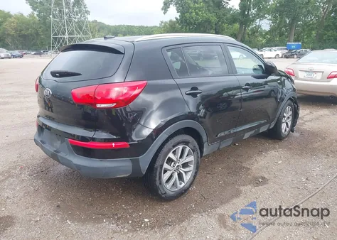 2016 Kia Sportage Lx из США, поврежденный, VIN KNDPBCAC8G7869272